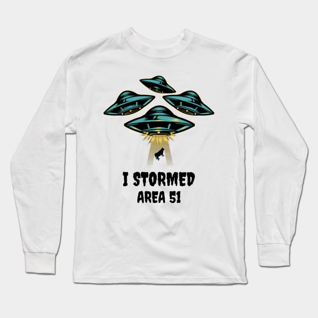 area 51 Long Sleeve T-Shirt by FUNNY LIFE